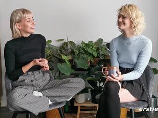 Ersties - Sexy Lesbo Women Get Warmed Up with Magic Wands