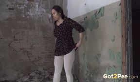 got2pee com video pantyhose pisser 1080P