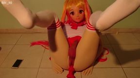 Animegao Kigurumi Bad Dragon Red 1080p