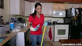 Big Tit Latina Maid Gets Fucked With Jasmine Caro