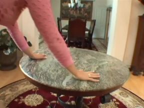 Sexy red hair babe big double penetrated: anal threesome