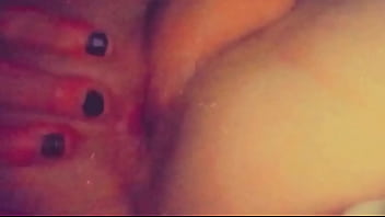 Cute dirty femboy slut sloppy ass fingering close-up! Love that sound:D
