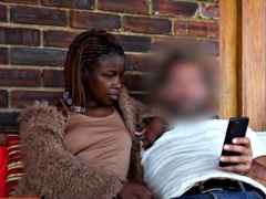 MARRIED EBONY neighbor slid onto my BWC