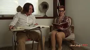 Aunt Judy's XXX - Naughty Mature Teacher Ruby Lynne Fucks Her Student After Class