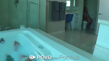 Kendall Kayden's Steamy Shower Sex in HD POV
