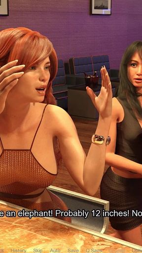 How to Lose Ones Virginity 5 - Eve Giving Blowjob to Leo and Manager Caught Them Redhandedly