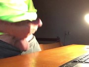 Cazzo bello venoso che schizza