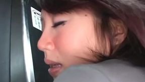 Naughty&#x1F608; Japanese salarywoman lusts for thick British cock&#x1F346;'s rough ride