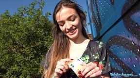 Tattooed Minx Kylie Cums Outdoors