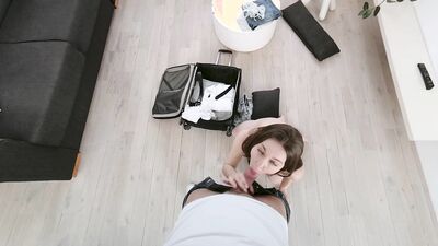 Naughty Viks Angel Rides His Dick Hard Despite Suspicious Gift - TmwPOV