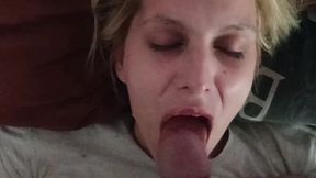 Homemade Throat-slamming & Cum-splashed Compilation