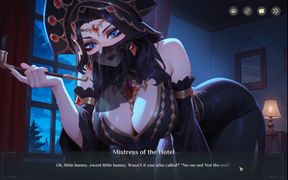 Hotel Tales SPOOKY HENTAI Game Ep.4 the MISTRESS of this HORROR place wants us !