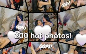 Amazing Nude Photoshoot. 200 Nude Photos of Two Goddesses