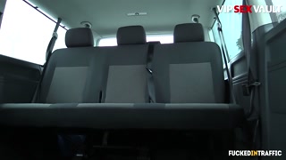 LA NOVICE - Perfect Ass Czech Babe Is In Need For A Quick Taxi Fuck - AMATEUR EURO
