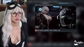 THIS SEXY KITTY MILF LIKES GETTING CREAMPIED BY VENOM - ExotiqFox Solo Gooner Girl Masturbation Porn Reaction Gooning