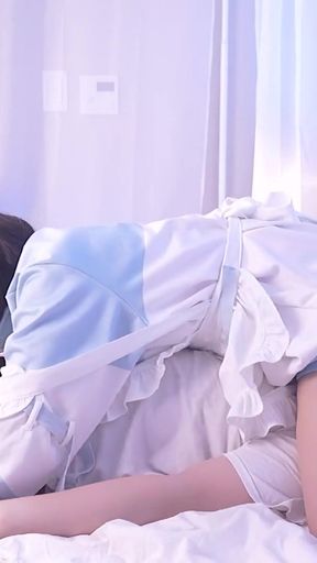 Japanese Jirai-kei Cosplay, Dildo gag Femdom, Tenshi Kaiwai 9   Clip 1