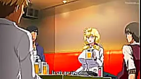 Old Married Woman Fucks Three Guys for Hentai Trio Pleasure Sessions