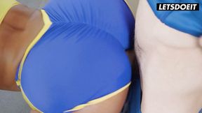 Curvy Step Moms Love Riding Big Cocks Full Scene