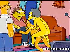 Marge Simpson cheating mom