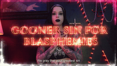 GOONER SIN FOR BLASPHEMIES (eng sub)