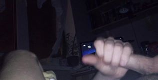 Something New Today! This Time Its V Jerking off and Cumming!