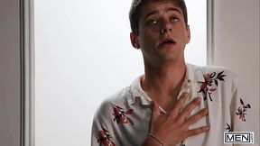 Joey Mills Rims His Roomie Spikey Dee'_s Ass &amp_ Treats Him With A Sensual Bj Before Taking His Dick Inside His Ass - MEN