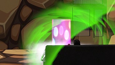 A green big booty alien steps out of a portal for some bbc sex - AI powered voice overs