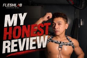 MY HONEST REVIEW: The Fit master Pinoy Muscle Twink's Honest Review Of Nipple-Teasing Harness, Playing Hard Until He Explodes