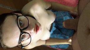 Are you going to suck or talk? My girlfriend can&#039;t suck with closed mouth!