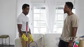 DeAngelo Jordans Steamy Cleanup: Naked Horny Action – GayHotties 18+