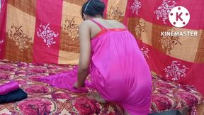 Indian Maid Hot Working in Room Cleaning Your Priya Bhabhi