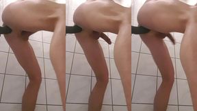 prostate orgasm in the bath