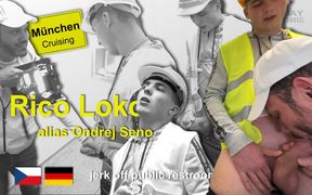 Rico Loko in Munich Restroom (alias Ondrej Seno) Gayheim German Gay Porn