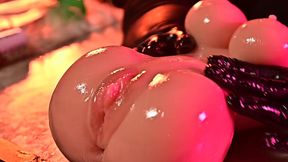 Massaging those Perky Tits