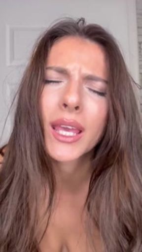 roommate is behind door and ready to fuck me