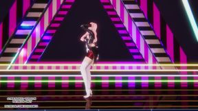 MMD YEJI - Air - Seraphine Sexy Kpop Dance League of Legends Hentai Uncensored 4K 60FPS