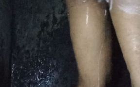 Taking Bath with Masturbate Inside Bathroom