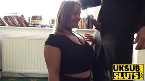UKSubSluts com - Pascal White enjoys rough spanking on a sexy submissive