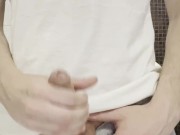 cute guy jerking off in the bath - artem suchkov