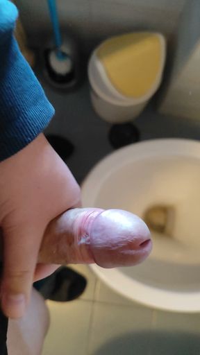 in the bathroom