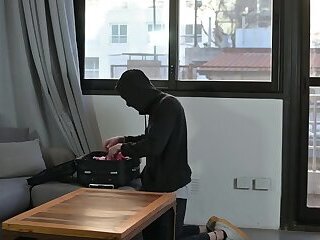 We Found a Man Sniffing Our Thongs! Creampie