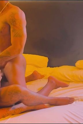 Black Man with a Huge, Thick Penis Fucks the Couple and Cums a Lot