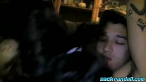 ”Handsome babe gives booty buddy an unforgettable blowjob”