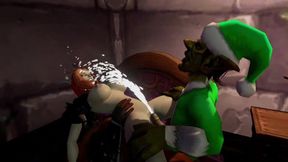 Hardcore XXXmas: Russian Anal Whore's Orgy