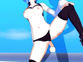 Kingdom Hearts - Aqua 3D Hentai