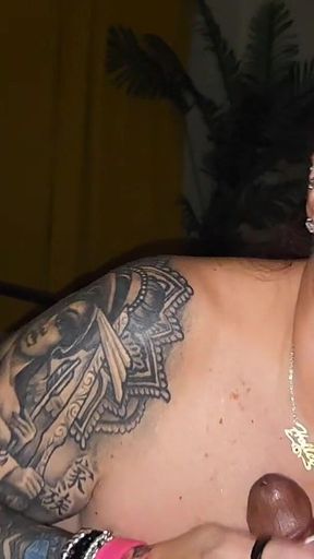 Lucky Gurl Hollee Huntress Sidequest - Hotwife Gives the Best POV Blowjob