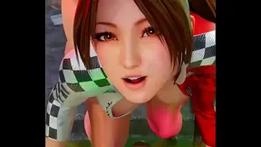 Mai Shiranui Takes Wild Ride in Sizzling Racing Fantasy Hentai Adventure