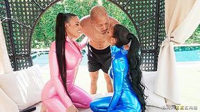 Poolside Fashionistas - Luna Star & Ryan Reid