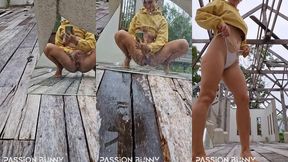 public pee desperation and naked flashing