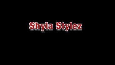 Shyla Stylez Deep Throats Cock Through Glory Hole
